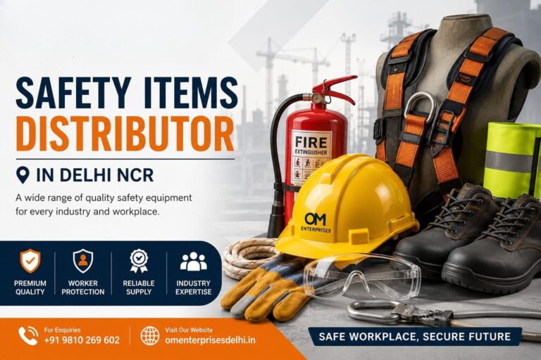 Safety items distributor in Delhi NCR - Om Enterprises